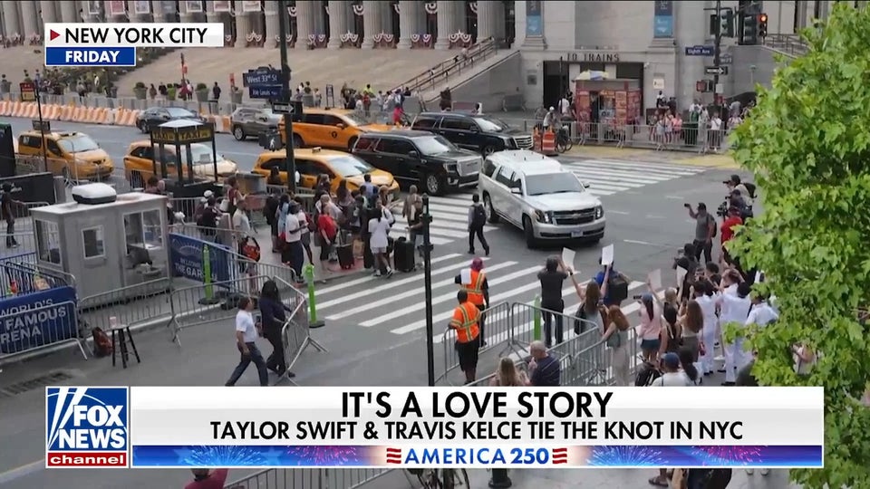 Taylor Swift and Travis Kelce tie the knot in NYC