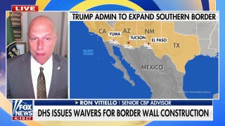 Trump admin expanding border wall construction amid crackdown on illegal immigration