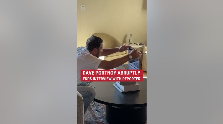 Dave Portnoy abruptly ends interview with reporter after heated back-and-forth