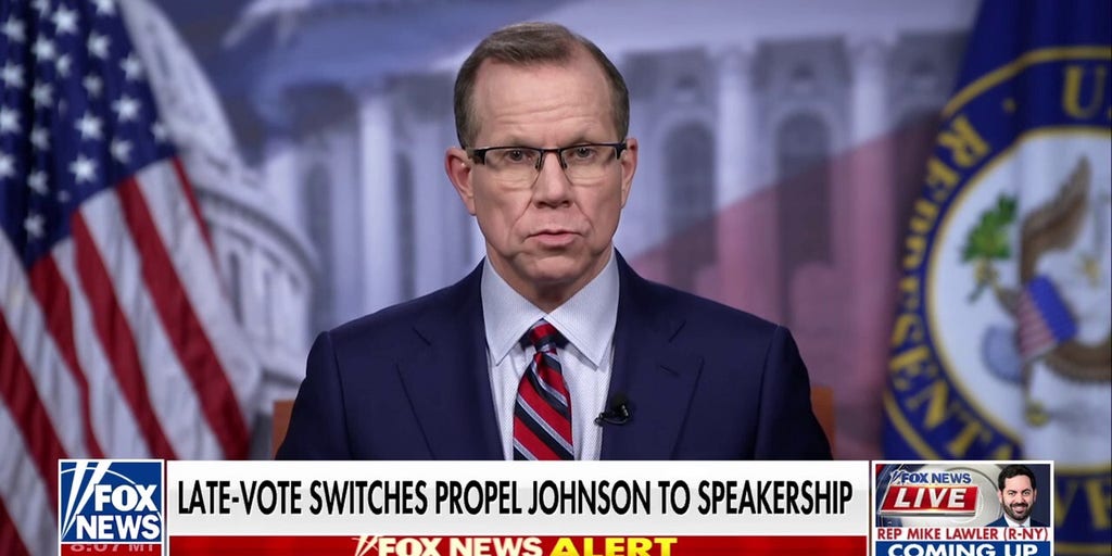 Mike Johnson re-elected as speaker of the House during dramatic first ballot