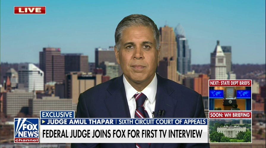 Judge Thapar defends Justices Thomas, Alito: 'People of intense integrity'
