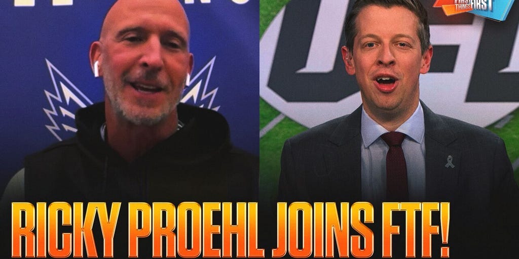 Battlehawks HC Ricky Proehl talks UFL opener, support from St. Louis, coaching Caleb Williams-Rome Odunze and coaching influence | First Things First
