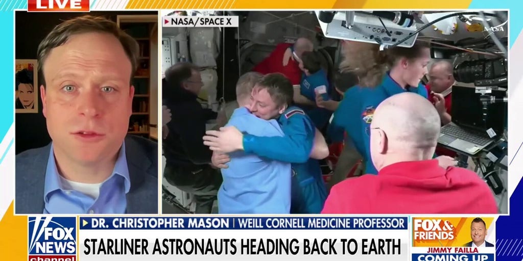 Doctor explains how stranded astronauts will reacclimate to Earth