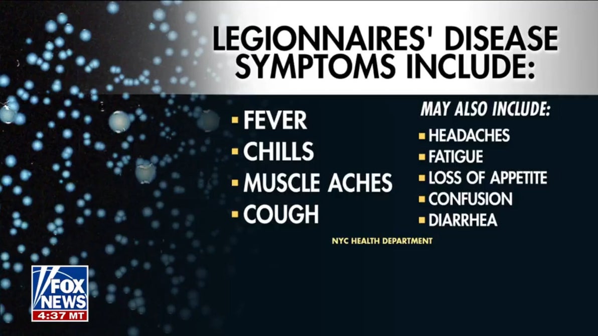NYC health officials warn of Legionnaires' disease outbreak in Central Park area