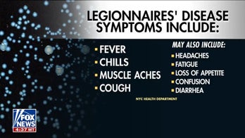 NYC health officials warn of Legionnaires' disease outbreak in Central Park area