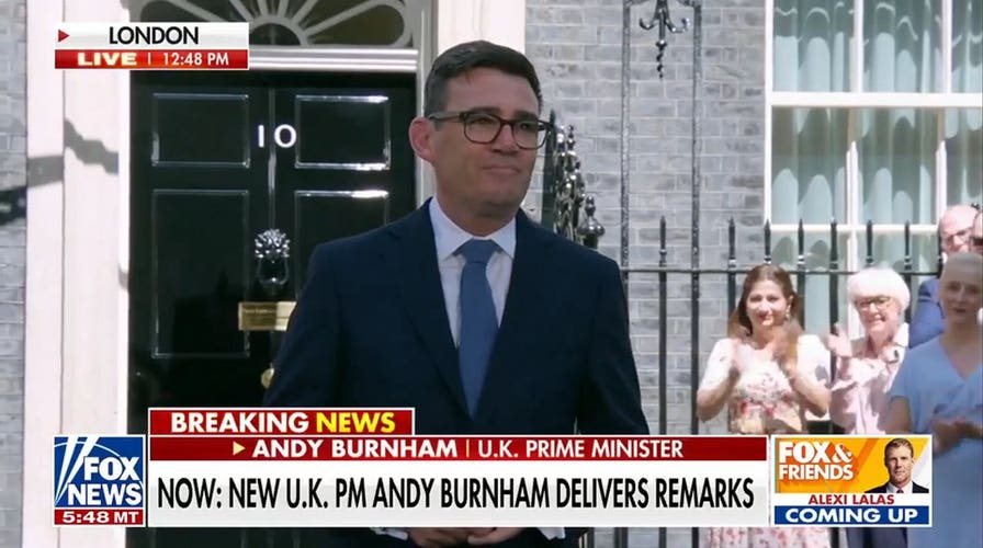 Andy Burnham pledges to be socialist 'circuit breaker' after becoming UK prime minister
