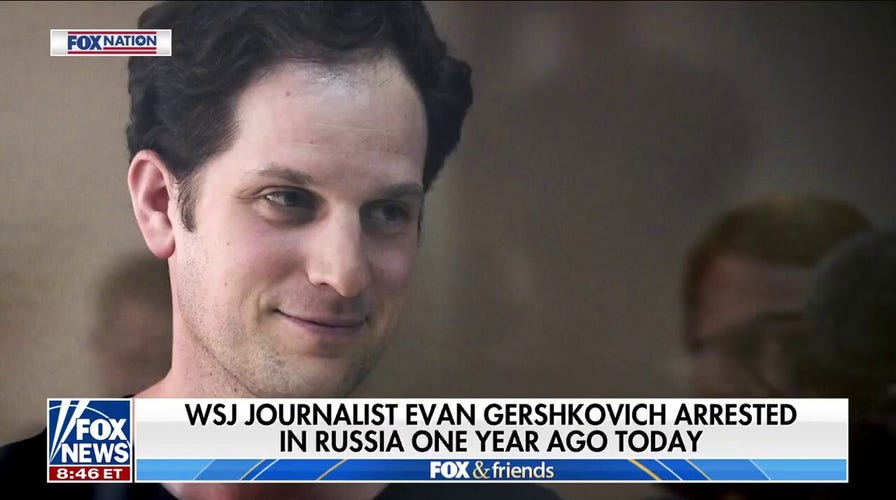 WSJ journalist Evan Gershkovich detained in Russia one year ago today: ‘A real injustice’