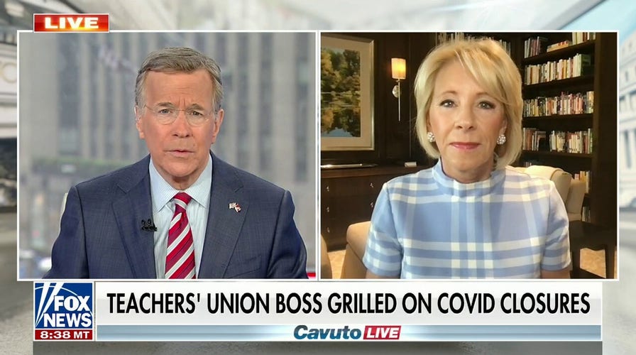 Betsy DeVos on Weingarten claiming she wouldn’t confer: ‘That’s absolutely false’