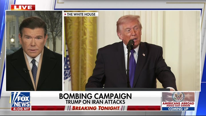 President Trump says Iran campaign is well ahead of schedule