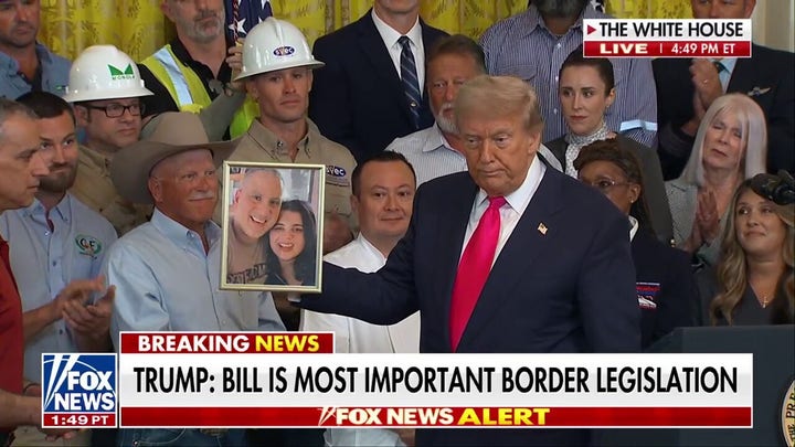 Trump spotlights parents who have lost children due to open borders during 'big, beautiful bill' event