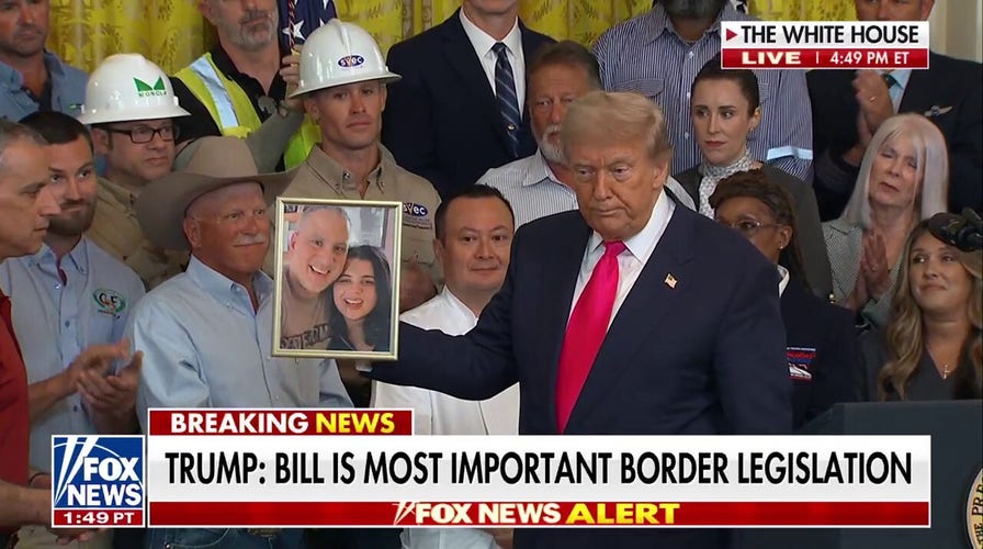 Trump spotlights parents who have lost children due to open borders during 'big, beautiful bill' event