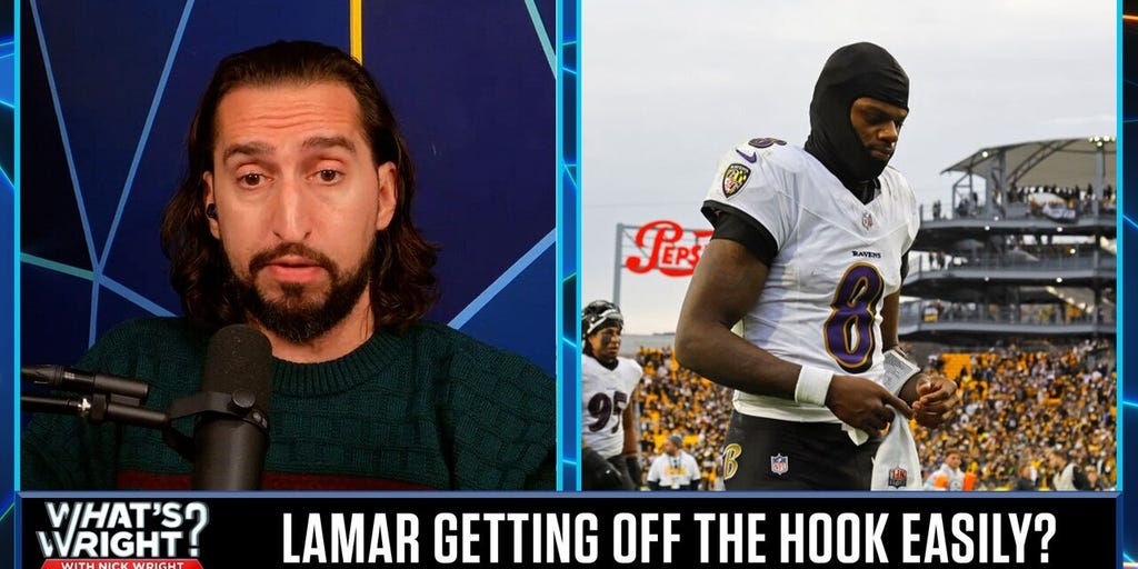 Has Lamar Jackson's struggles vs Steelers shown the media is taking it easy on him? | What's Wright?