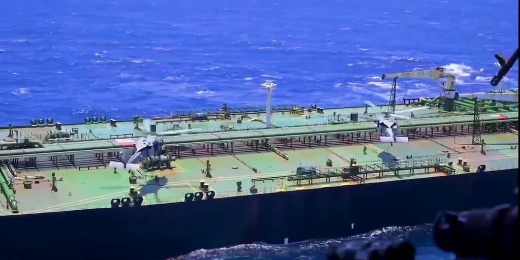 US forces intercept fugitive tanker ship in Indian Ocean