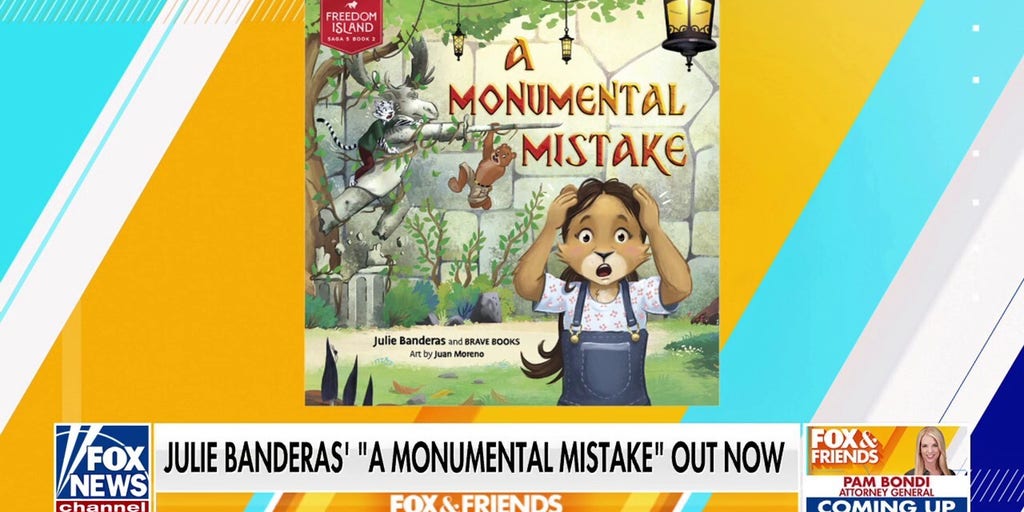 Julie Banderas releases new children's book, 'A Monumental Mistake'