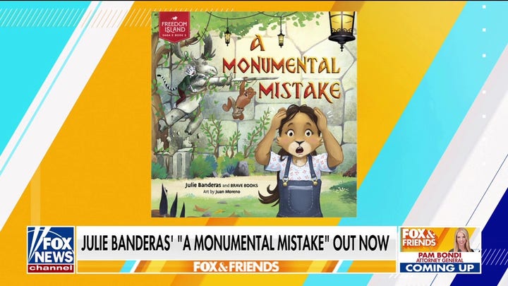Julie Banderas releases new children's book, "A Monumental Mistake"