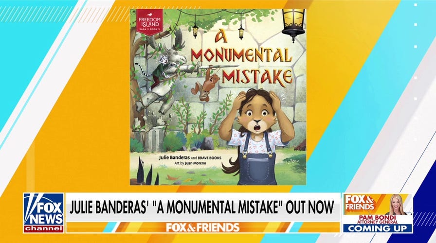 Julie Banderas releases new children's book, "A Monumental Mistake"