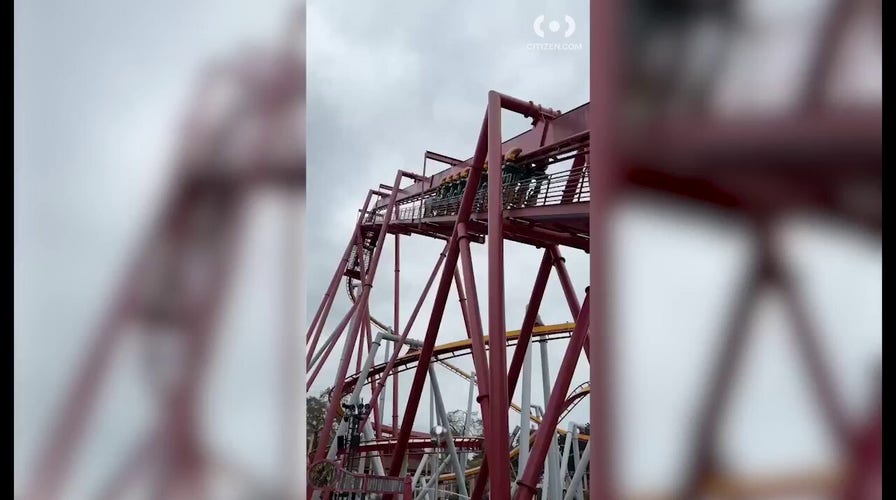 California amusement park evacuates rollercoaster after passenger didn't want to be on ride