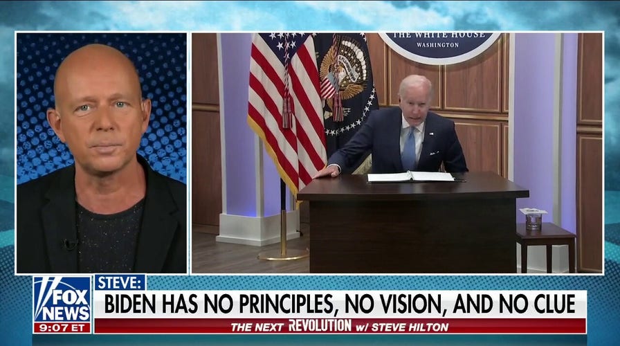 Biden is a cyncial, grasping, machine politican: 'No principles, no vision'