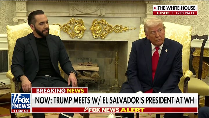 Trump spars with 'low-rated' CNN anchor over deportation of El Salvador migrant