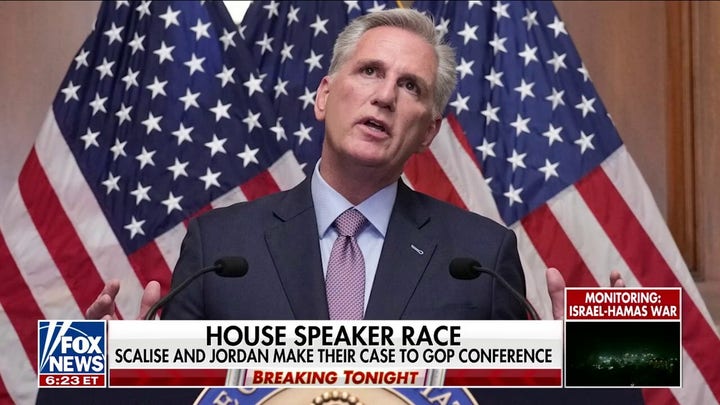 House could vote tomorrow on speakership