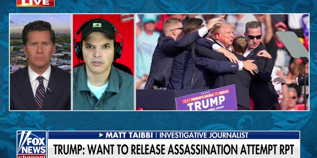 Trump assassination attempt has an 'odd lack of curiosity' from the media, Twitter Files journalist says