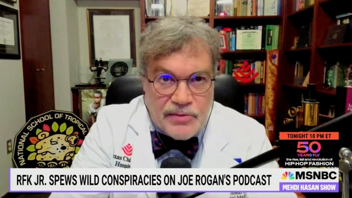Peter Hotez says he doesn't want to debate vaccines with Robert Kennedy in Jerry Springer Show environment