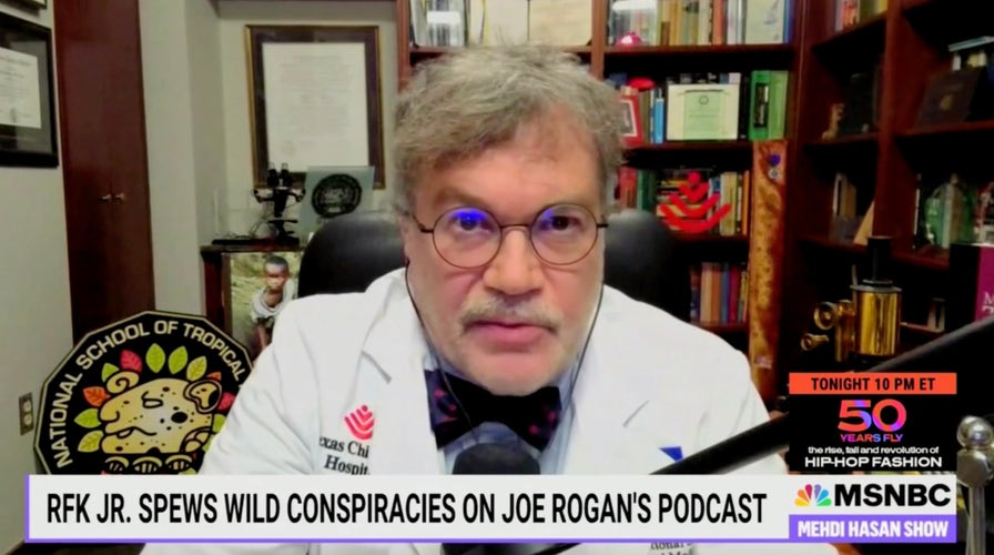 Peter Hotez says he doesn't want to debate vaccines with Robert Kennedy in 'Jerry Springer Show' environment