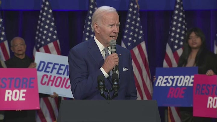 President Biden says the Constitution's Ninth Amendment contains 'right to privacy'