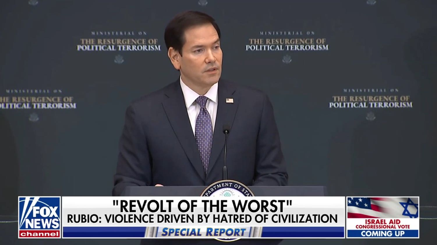Marco Rubio launches global effort to combat far-left extremism