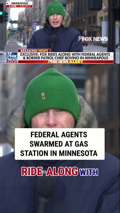 WATCH: Federal agents SWARMED at Minneapolis gas station