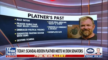 Platner meets with Democratic senators as scandals plague campaign