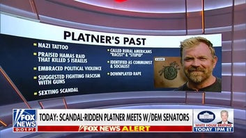 Platner meets with Democratic senators as scandals plague campaign