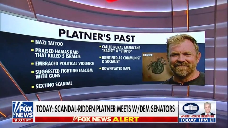 Platner meets with Democratic senators as scandals plague campaign