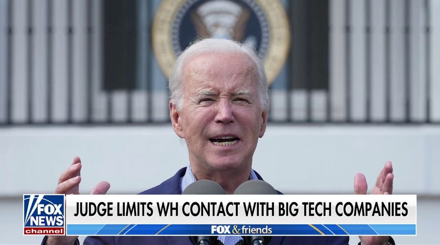 Judge limits White House contact with Big Tech