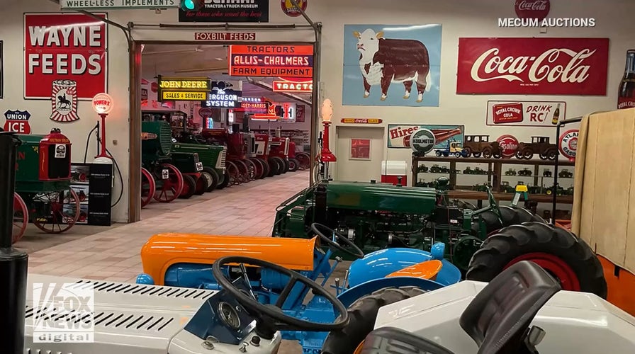 Amazing tractor and truck museum collection being auctioned