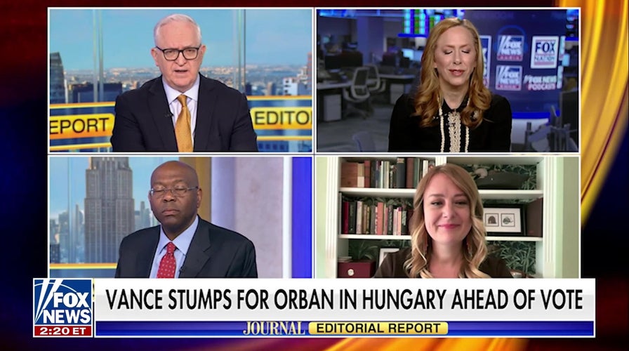 JD Vance goes to Budapest