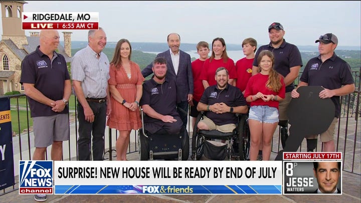 Wounded veteran gifted new home as part of 100 Homes Challenge