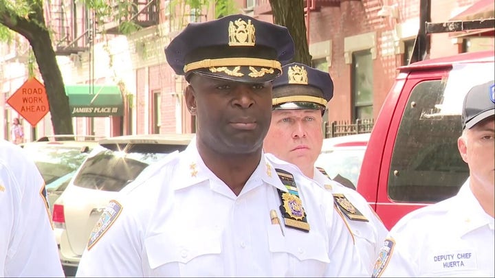 Cousins arrested after pipe bomb incident outside police precinct, NYPD says