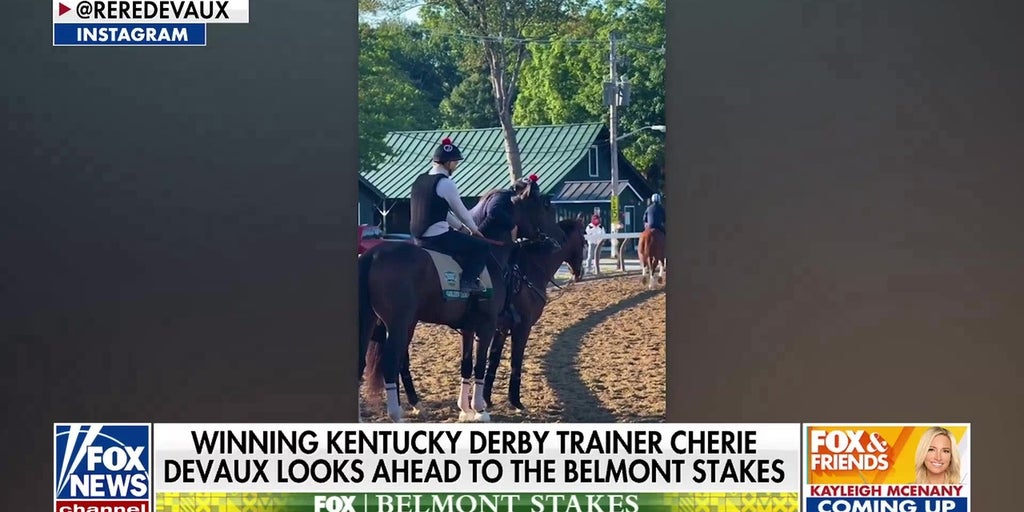 Cherie DeVaux discusses Kentucky Derby win, looks ahead to Belmont Stakes