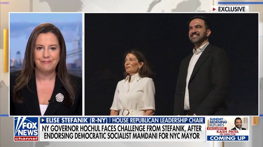  Rep. Stefanik calls retired  Gov. Hochul arsenic  the ‘worst politician  successful  America’