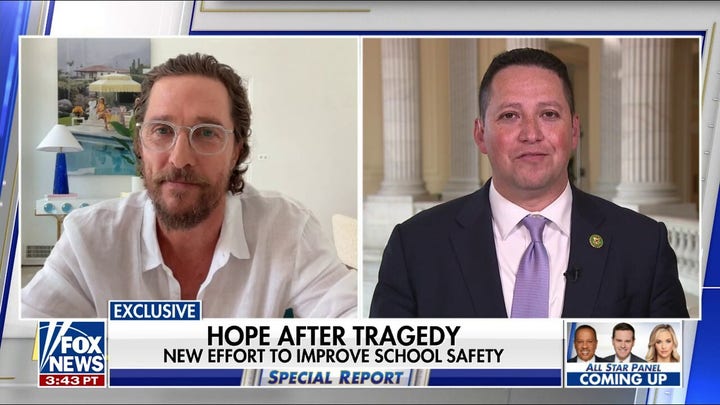 How Matthew McConaughey and a GOP lawmaker are helping schools after Uvalde shooting