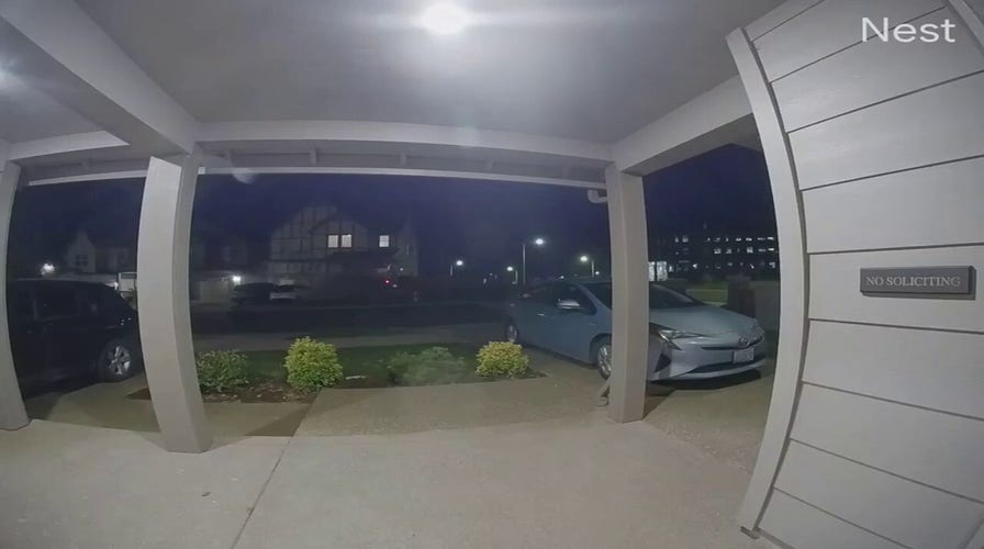 WATCH: Truck crashes into home after being launched 100 feet into the air