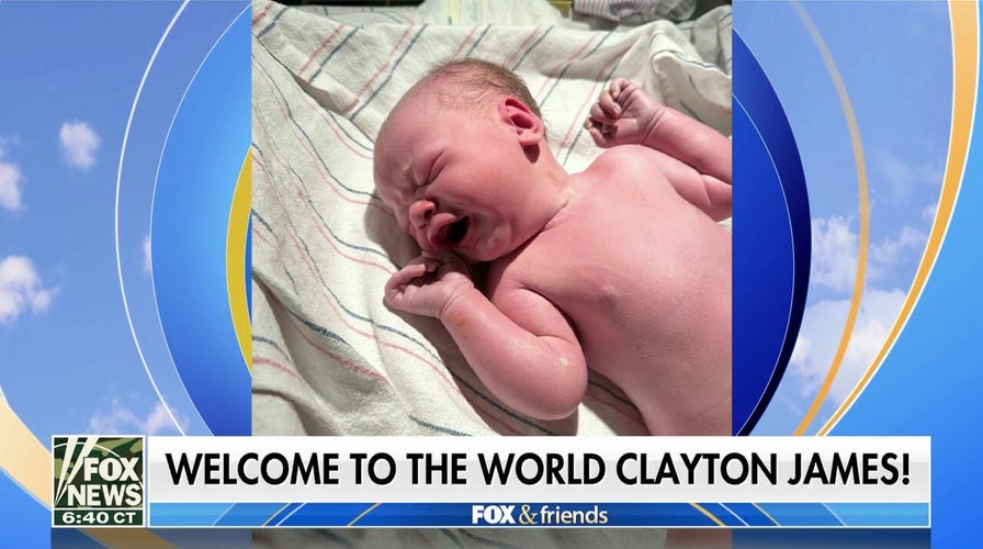 'Fox & Friends' welcomes baby Clayton James to the world