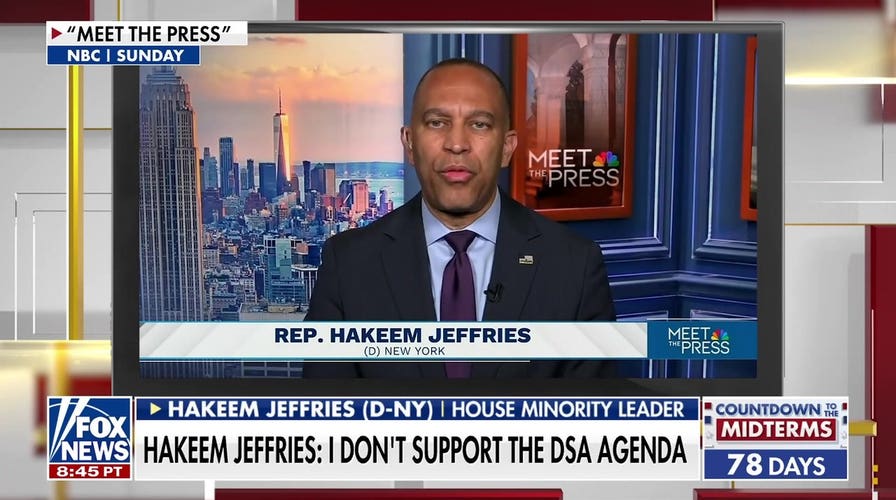 Hakeem Jeffries denounces DSA agenda as Democrats clash