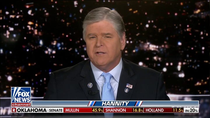 What you’re hearing is an incredibly bizarre, hearsay allegation: Hannity