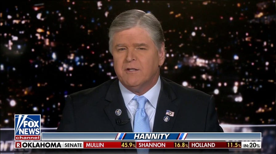 What you’re hearing is an incredibly bizarre, hearsay allegation: Hannity