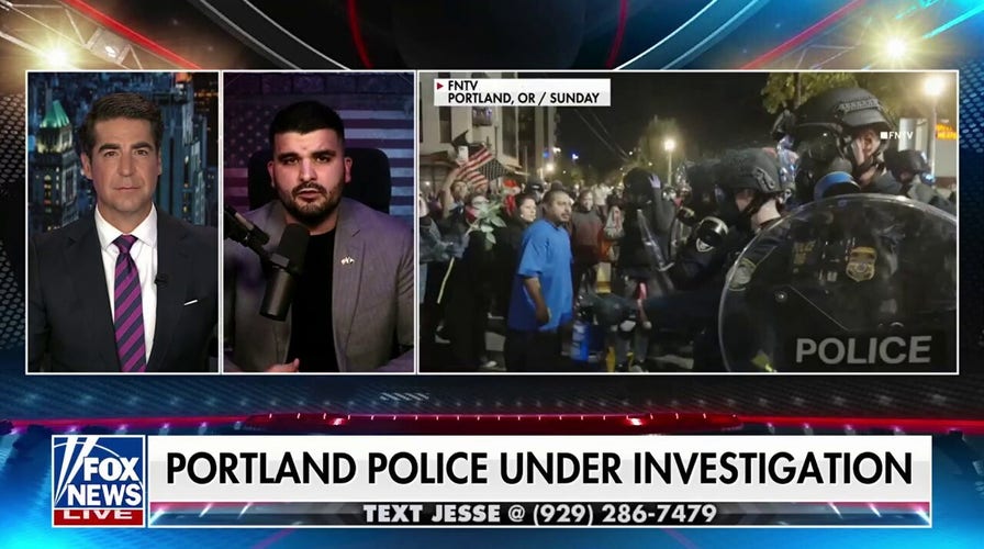 Journalist arrested by Portland police during ICE protests
