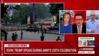 MSNBC hosts highlight lack of 'dark, malevolent energy' at Army parade in D.C.