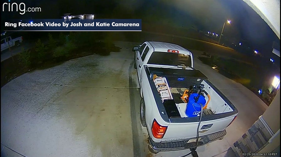 CA woman sets trap for thieves