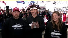 Hundreds gather for Trump caravan rally across Long Island